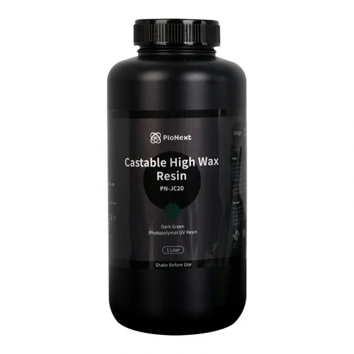 Pionext Castable High Wax Photopolymer 3D Printer Resin (500ml)