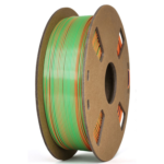 Silk Tri Orange, Blue, and Green 1.75mm 3D Printer Filament