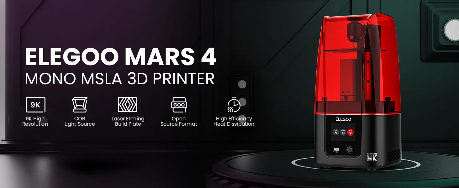 Buy Protomont Technologies Elegoo Mars 4 9k Lcd 3d Printer Online At Best Prices In India Jiomart