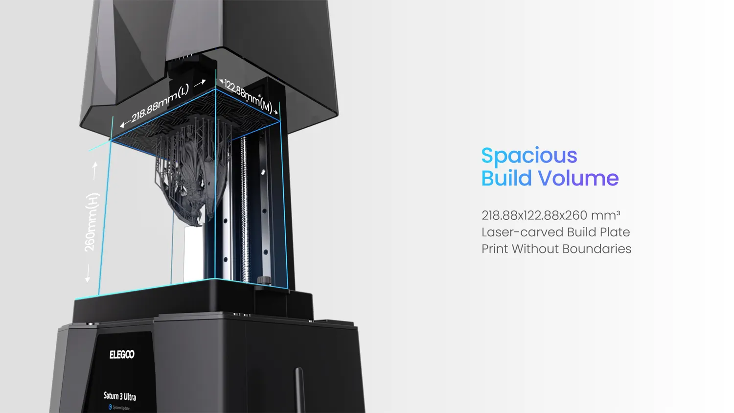 elegoo saturn 3 ultra msla 3d printer Release Printing Speed