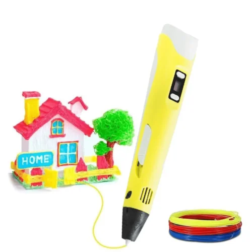 3D Pen For Kids | 3D Printing Pen With Yellow Color