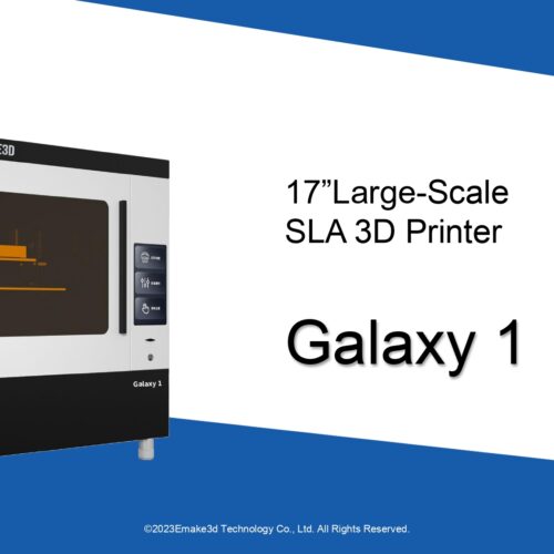 Emake3D Galaxy 1, The 17” Large-Scale SLA 3D Printer