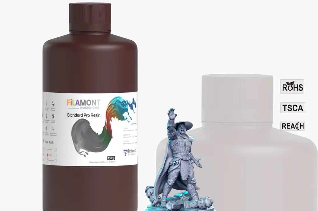 FiLAMONT Standard Pro Resin - Best Resin For Your 3D Printer