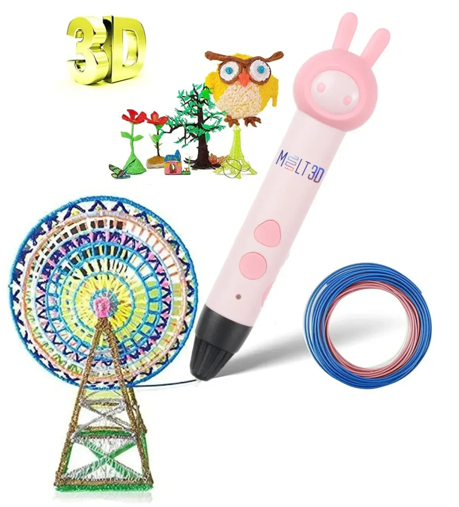 Melt3D The Crafter 3D Pen Inspire Kids Imagination with Bunny Designs