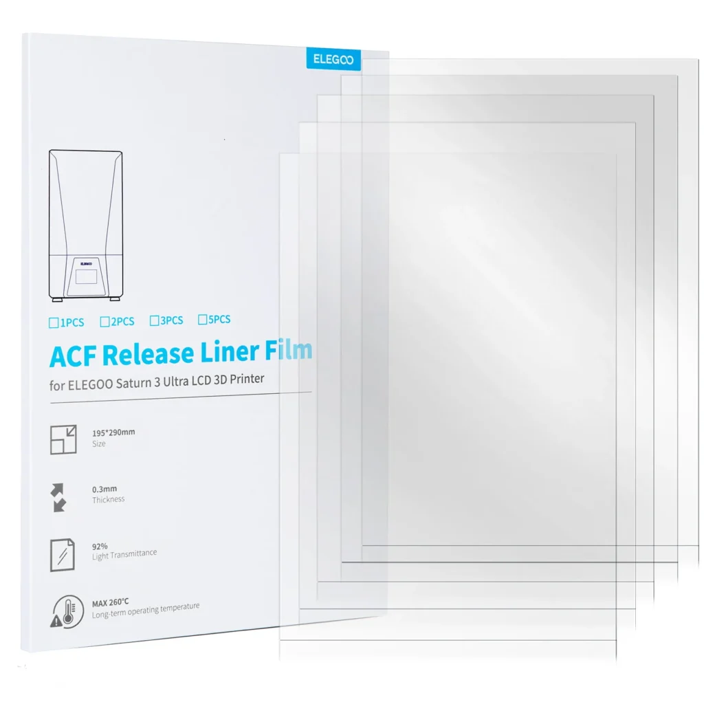 Elegoo Saturn 3 Ultra ACF (Pack of 5)