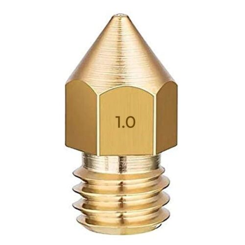 Protomont M6 Thread Extruder Nozzle for 3D Printer (1.0mm)