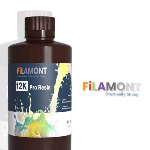 FiLAMONT 12K Resin (White): Precision Perfected Beyond 10K Limits