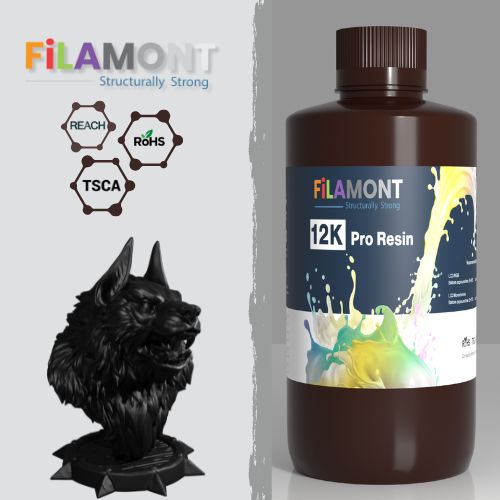 FiLAMONT 12K Resin (Black): Precision Perfected Beyond 10K Limits