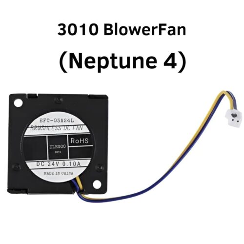 ELEGOO Neptune 4 3010 Blower Fan: Elevate Your 3D Printing Experience with optimal heat dissipation, consistent airflow and cooling efficiency
