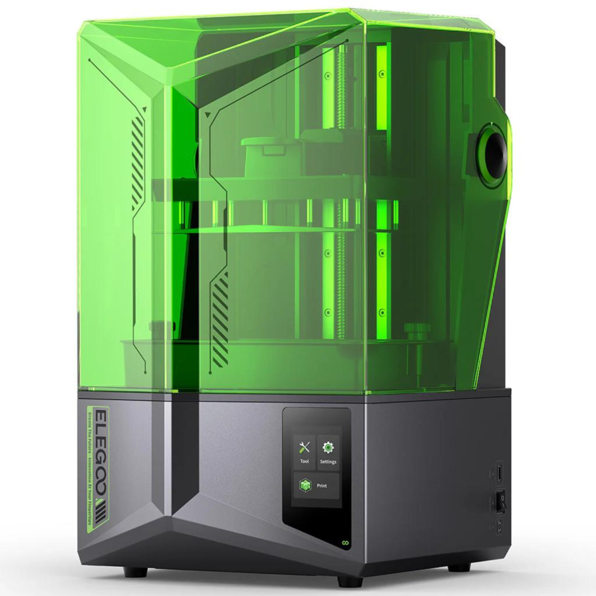 Elegoo Saturn 4 LCD 3D Printer: High-Resolution 12K Mono LCD, Advanced Cooling, and Smart Mechanical Sensor for Exceptional Precision