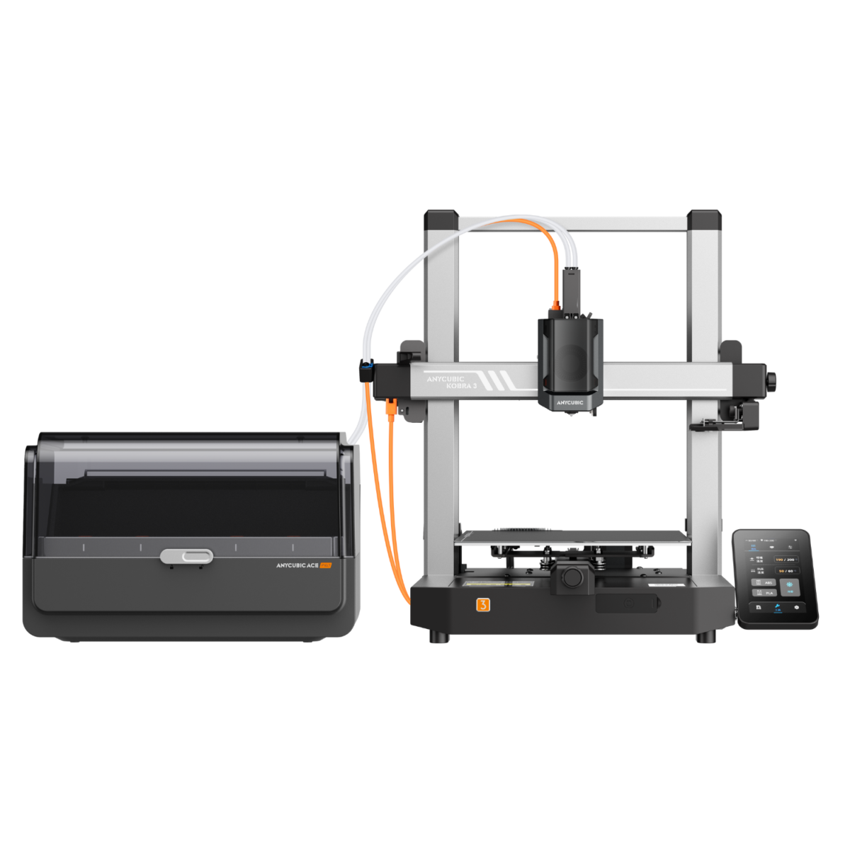 Anycubic Kobra 3 Combo: Best Budget, High-Speed, Multi-Color 3D Printer with Advanced Features