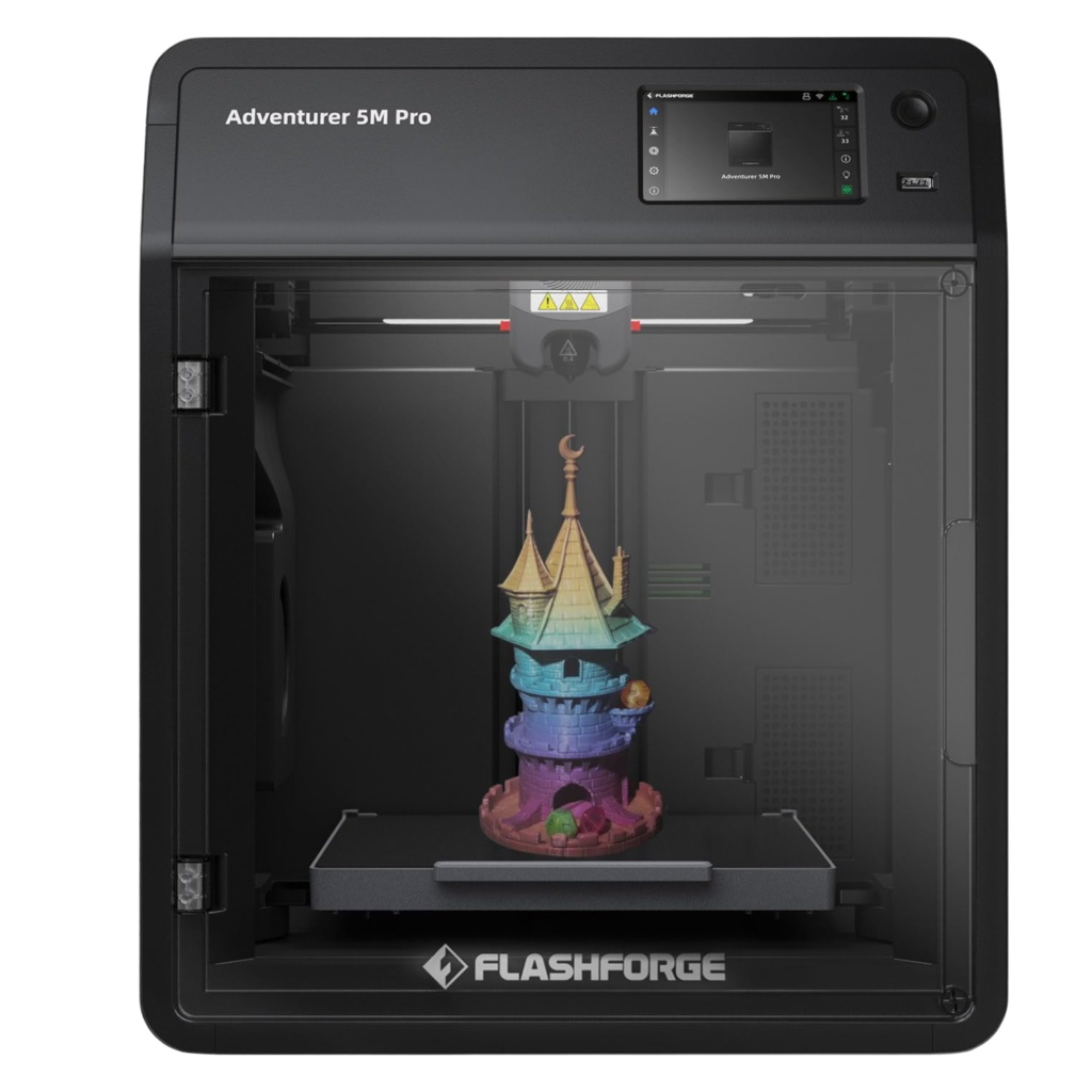 Flashforge Adventurer 5M Pro 3D Printer: High-Speed, High-Quality FDM 3D Printing