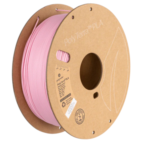 Polymaker PolyTerra™ PLA Filament (Sakura Pink)- Eco-Friendly 3D Printing Material