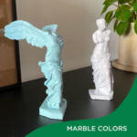 Polymaker PolyTerra™ Marble PLA Filament (Slate Grey)- Eco-friendly, Marble-like Finish for Artistic Prints