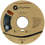 Polymaker PolyLite™ Silk PLA Filament (Bronze) 1.75mm 1Kg - High-Quality, Eco-Friendly 3D Printer Filament