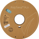 Polymaker PolyTerra™ Marble PLA Filament (Slate Grey)- Eco-friendly, Marble-like Finish for Artistic Prints