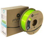 Polymaker PolyLite™ Silk PLA Filament (Lime) 1.75mm 1Kg - High-Quality, Eco-Friendly 3D Printer Filament