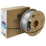 Polymaker PolyLite™ Silk PLA Filament(Silver)1.75mm 1Kg - High-Quality, Eco-Friendly 3D Printer Filament