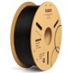 ELEGOO PLA+ Filament (Black) – Premium 3D Printing Material for High-Quality Creations, Clog-Free, and Universally Compatible”| Strong, Smooth, Glossy, Reliable | 1KG Spool – 3D Printer Filament