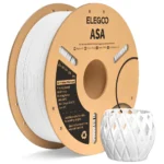 ELEGOO ASA Filaments (White): Most Affordable, and UV & weather resistance 3D Printer Filaments for FDM 3D Printers