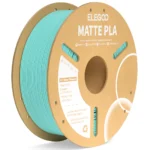 ELEGOO PLA Matte Filament 1.75mm - Versatile Printing Material, 1kg (Teal Green)