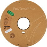 Polymaker PolyTerra™ PLA Filament - Eco-Friendly 3D Printing Material (Forest Green)