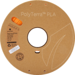 Polymaker PolyTerra™ PLA Filament (Sunrise Orange)- Eco-Friendly 3D Printing Material