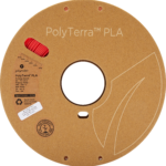 Polymaker PolyTerra™ PLA Filament (Lava Red)- Eco-Friendly 3D Printing Material