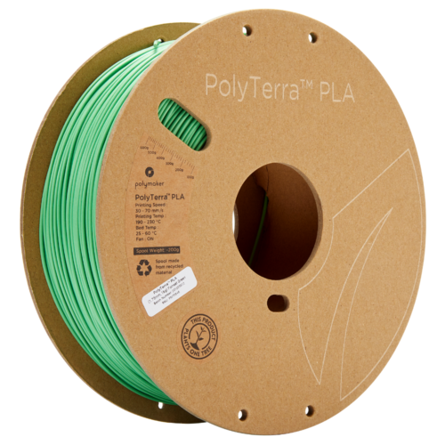 Polymaker PolyTerra™ PLA Filament - Eco-Friendly 3D Printing Material (Forest Green)
