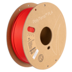 Polymaker PolyTerra™ PLA Filament (Lava Red)- Eco-Friendly 3D Printing Material