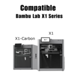 Bambulab 0.4mm Hot End Nozzle Assembly Kit – Durable and High-Performance Upgrade for Bambu Labs X1 and X1CC FDM 3D Printers