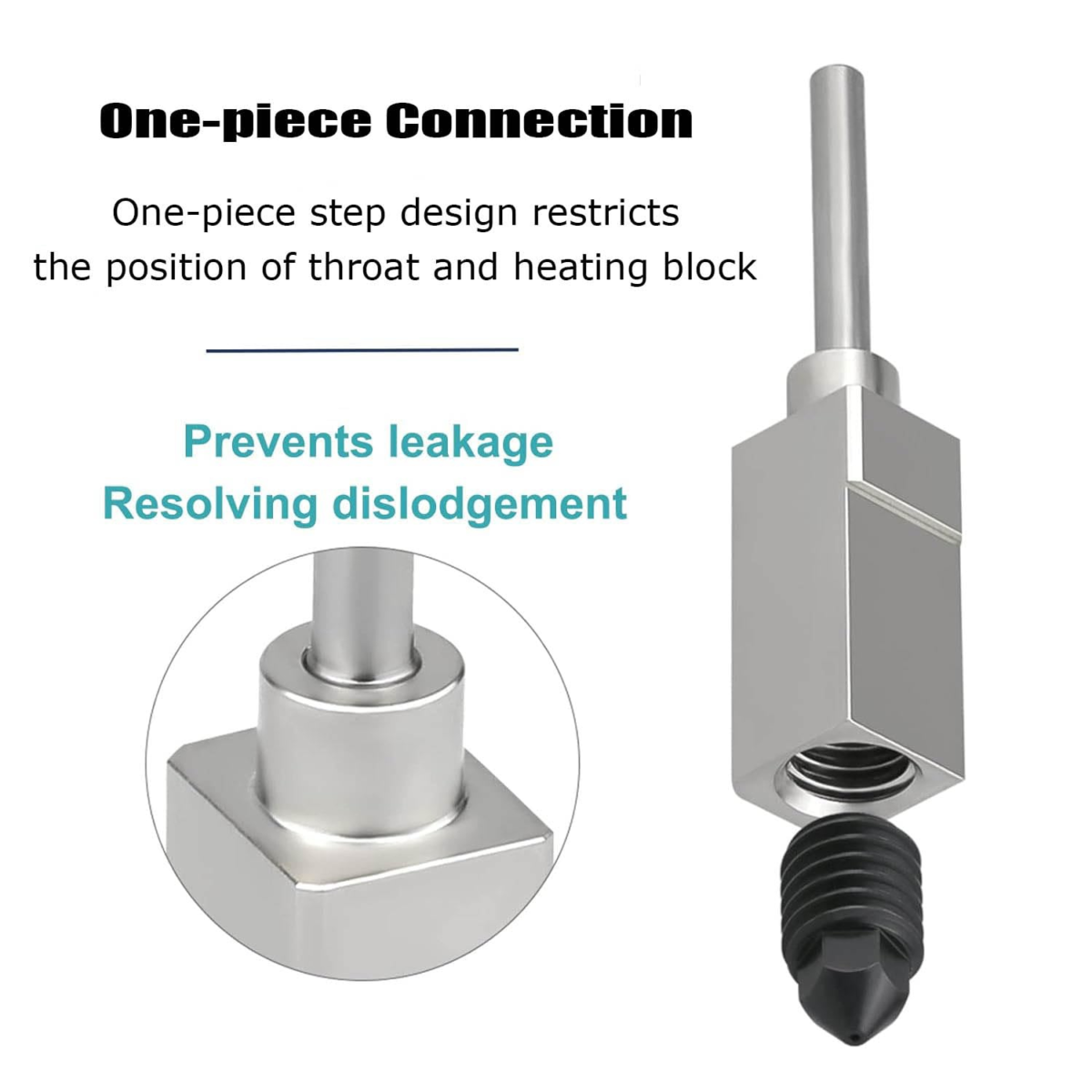 Bambulab 0.4mm Hot End Nozzle Assembly Kit – Durable and High-Performance Upgrade for Bambu Labs X1 and X1CC FDM 3D Printers