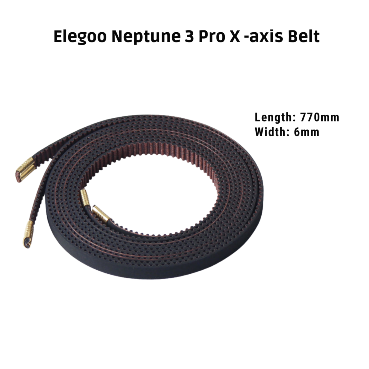 ELEGOO Neptune 3 Pro X Axis Belt | GT2 Timing Belt for 3D Printer