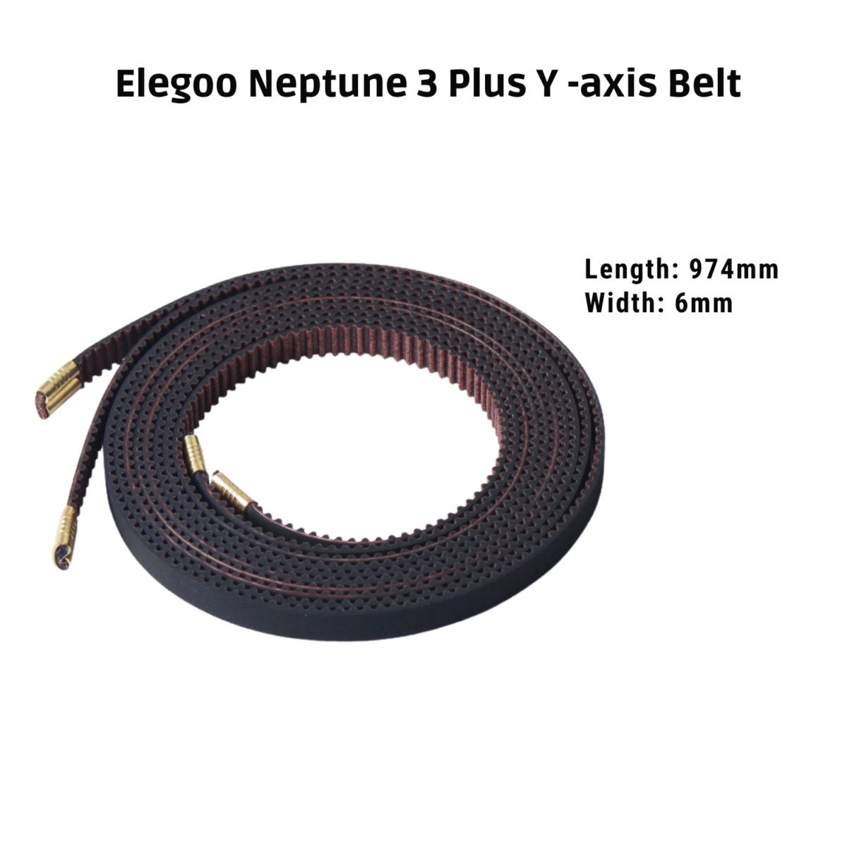 ELEGOO Neptune 3 Plus Y Axis Belt | GT2 Timing Belt for 3D Printer