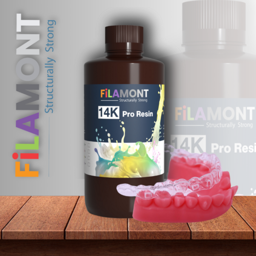 Filamont 14K Pro Resin (Pink) – Precision Perfected, Beyond 10K & 12K Limits