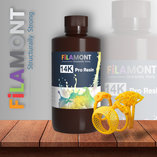 Filamont 14K Pro Resin (Yellow) – Precision Perfected, Beyond 10K & 12K Limits