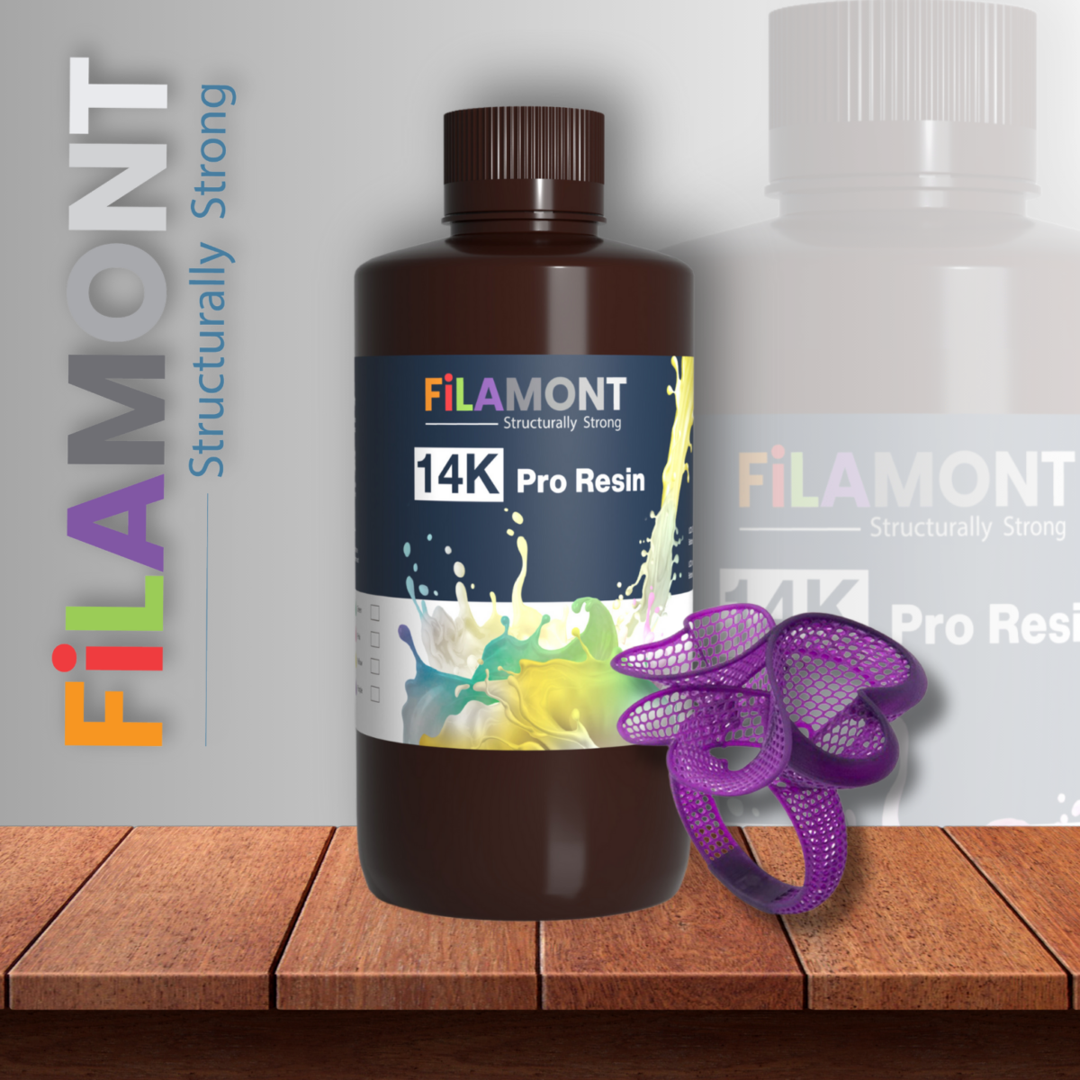 Filamont 14K Pro Resin (Purple) – Precision Perfected, Beyond 10K & 12K Limits