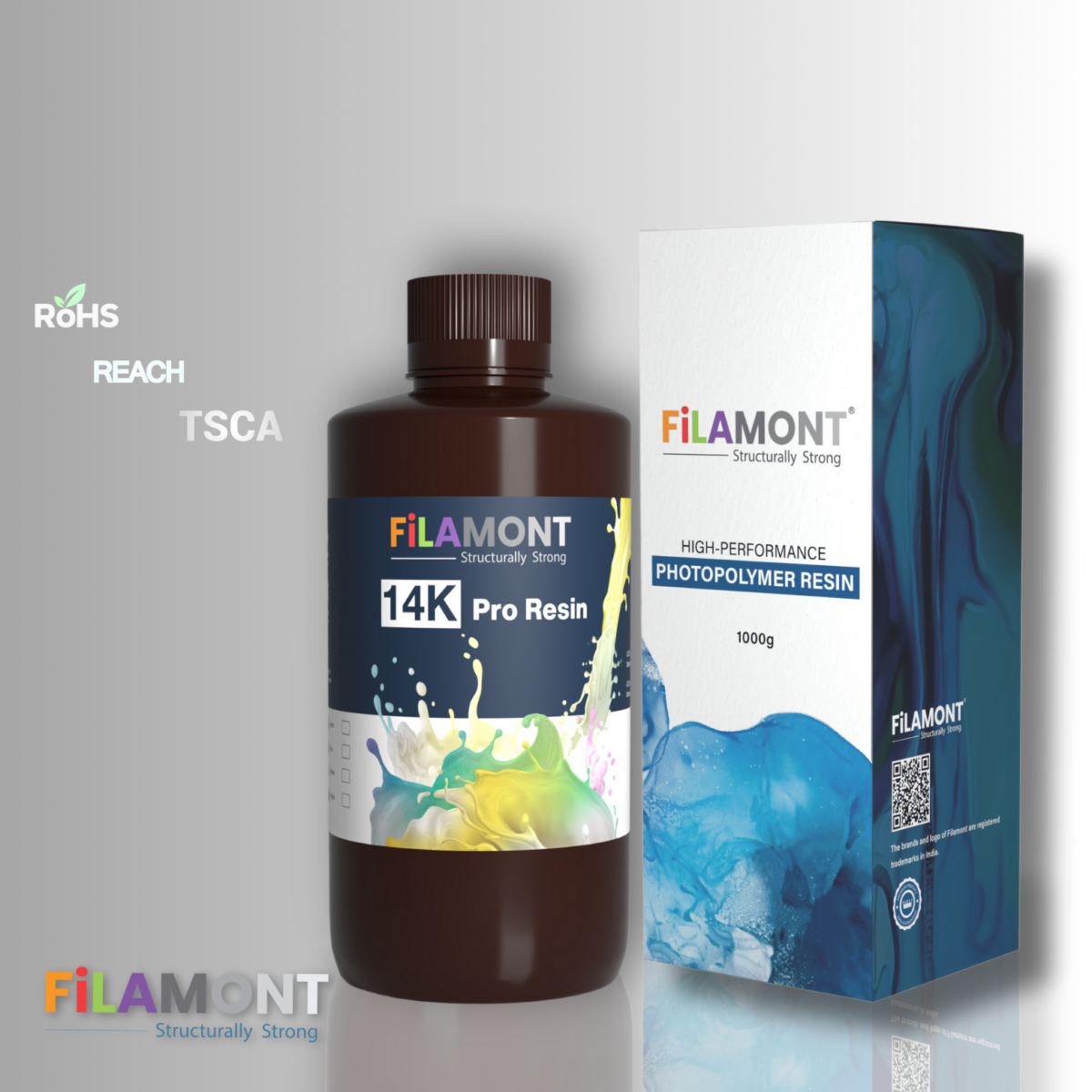 Filamont 14K Pro Resin (Snow White) – Precision Perfected, Beyond 10K & 12K Limits