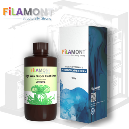 Filamont High Wax Cast Resin 100% (Golden Yellow)