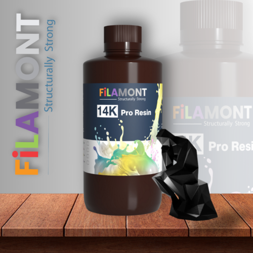 Filamont 14K Pro Resin (Black) – Precision Perfected, Beyond 10K & 12K Limits