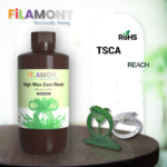 Filamont 80% High Wax Cast Resin (Dark Green)