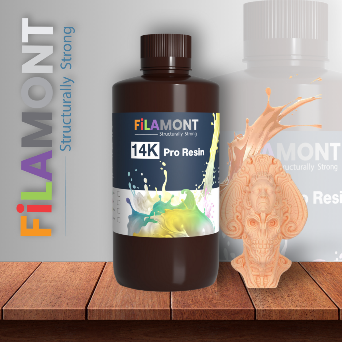 Filamont 14K Pro Resin (Skin) – Precision Perfected, Beyond 10K & 12K Limits