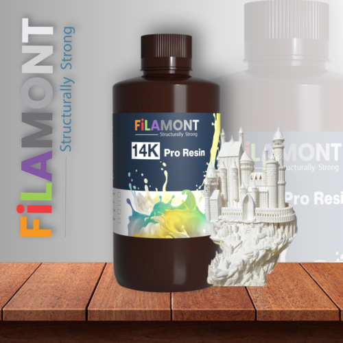 Filamont 14K Pro Resin (Snow White) – Precision Perfected, Beyond 10K & 12K Limits