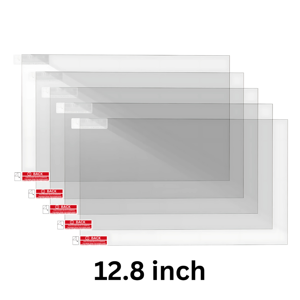 Protomont 12.8 Inches LCD Screen Protector Film(Pack of 1)