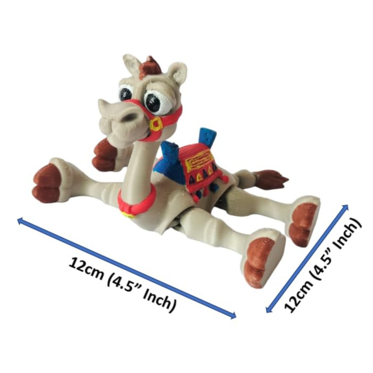 Protomont Flexi Camel - 3D Printed Articulated Toy for Kids