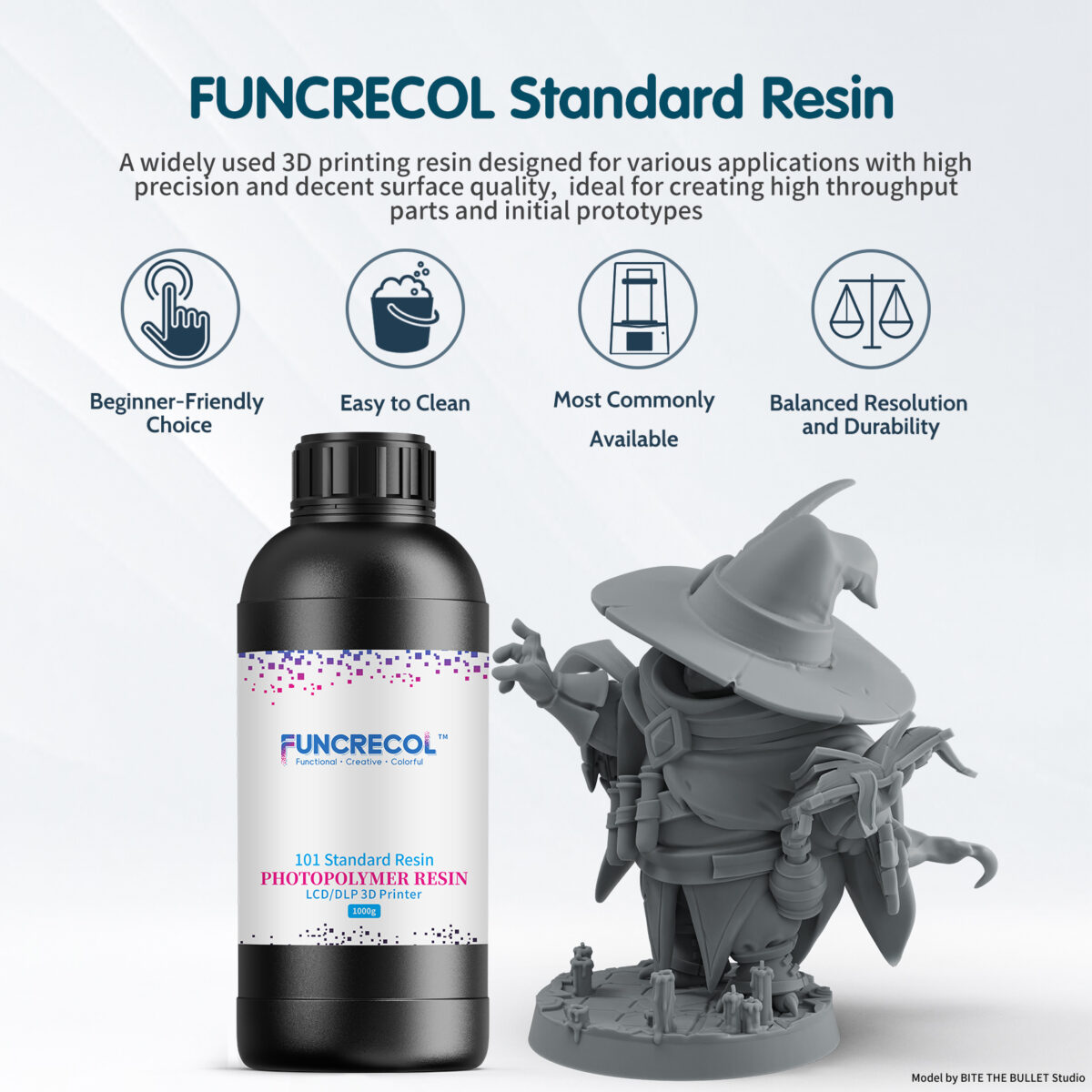 FUNCRECOL Standard Photopolymer Resin (Grey)