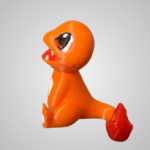 Protomont 3D Printed Charmander Pokémon Keychain