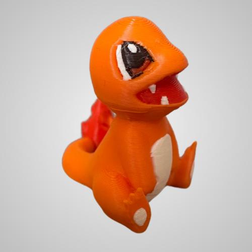 Protomont 3D Printed Charmander Pokémon Keychain