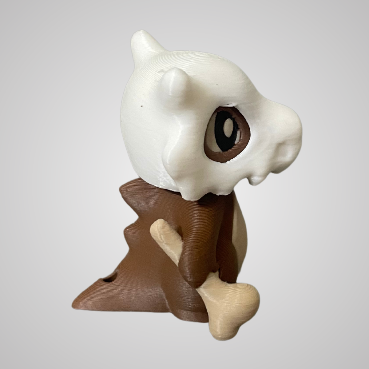 Protomont 3D Printed Cubone Pokémon Keychain