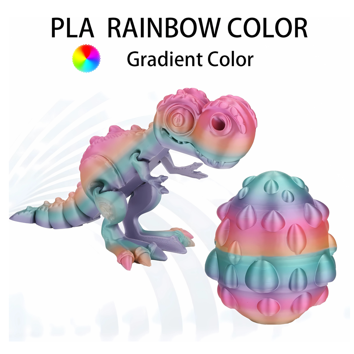 Filamont Silk Rainbow Candy 3D Printer Filament